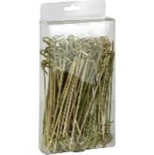 Piques Bambou Torsadés 15 Cm